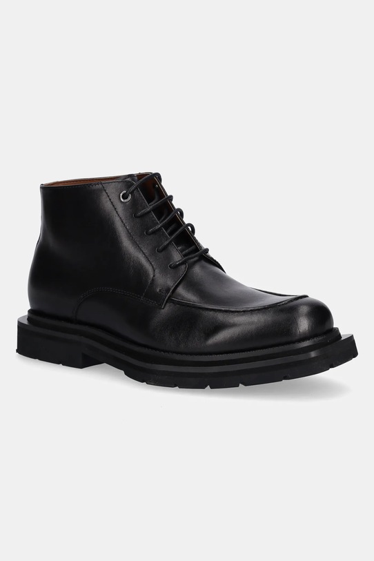 Δερμάτινα παπούτσια Steve Madden Honour casual μαύρο 12000856.017
