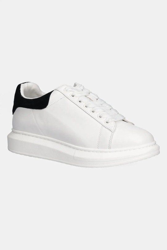 Steve Madden sneakers Iccey piele întoarsă alb 12000858.015