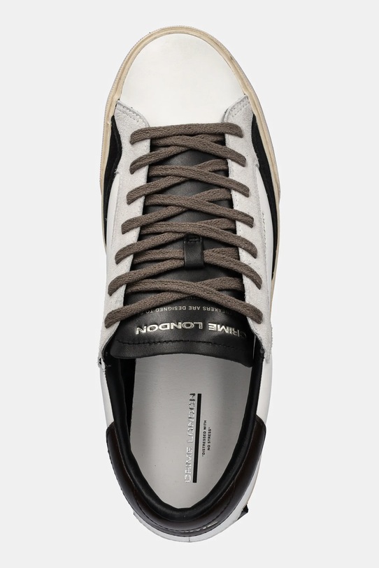 Crime London sneakersy skórzane DISTRESSED 2.0 biały 11075AA8