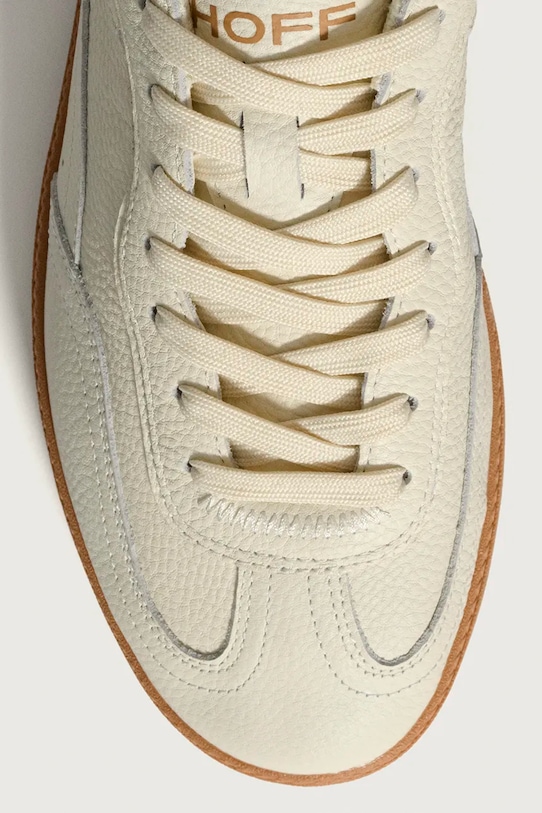 Hoff sneakers din piele ALLEY WHITE MAN alb 22562607