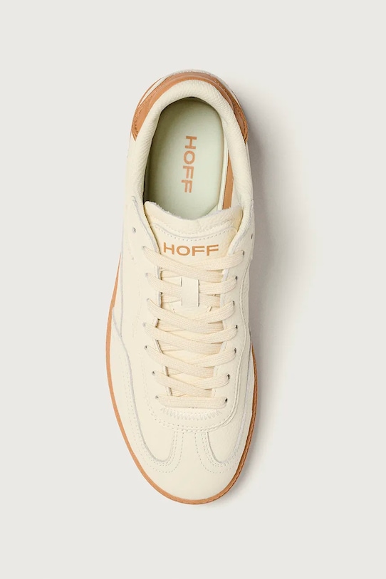 Hoff sneakers din piele ALLEY WHITE MAN 22562607 alb