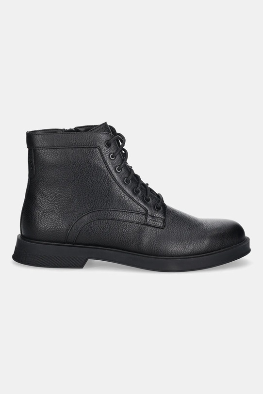 Kožne cipele HUGO Lenner 50552559.001 crna AW25