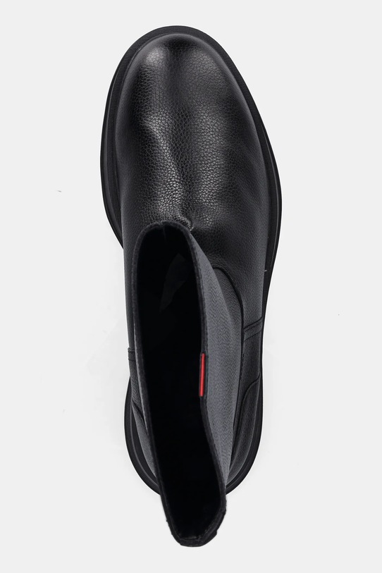HUGO buty skórzane Lenner czarny 50552560.001