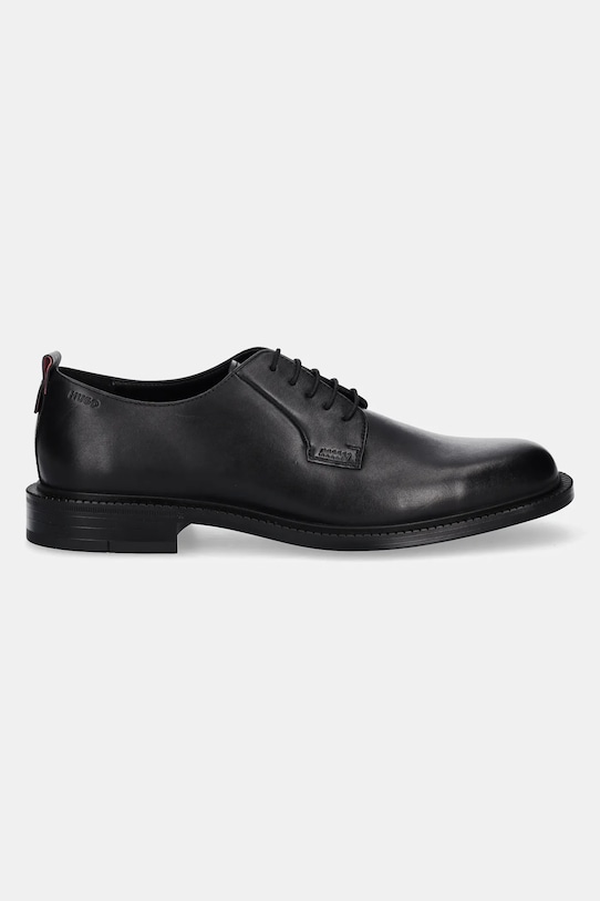 HUGO pantofi de piele Lysander 50552580.001 negru AW25
