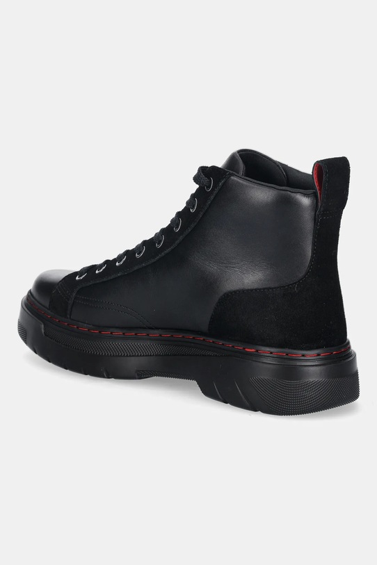 Încălțăminte HUGO bocanci de piele Urian 50552641.001 negru