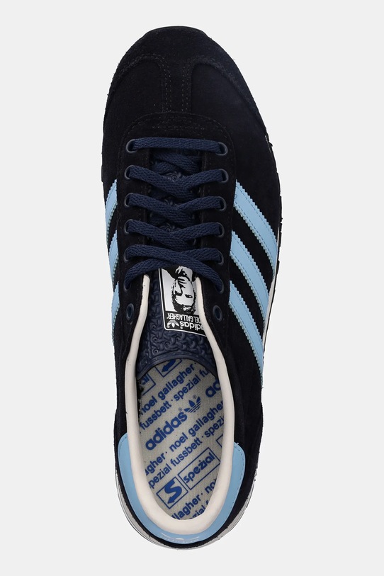 Semišové tenisky adidas Originals NG MARATHON SPZL námořnická modř JR4877