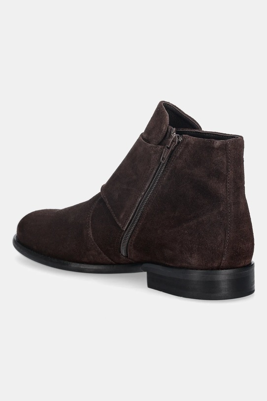 Obuwie Fly London buty zamszowe WOCH311FLY P145311002 brązowy