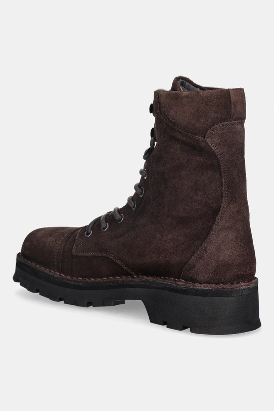 Obuwie Fly London buty zamszowe KAFT126FLY P211126002 brązowy