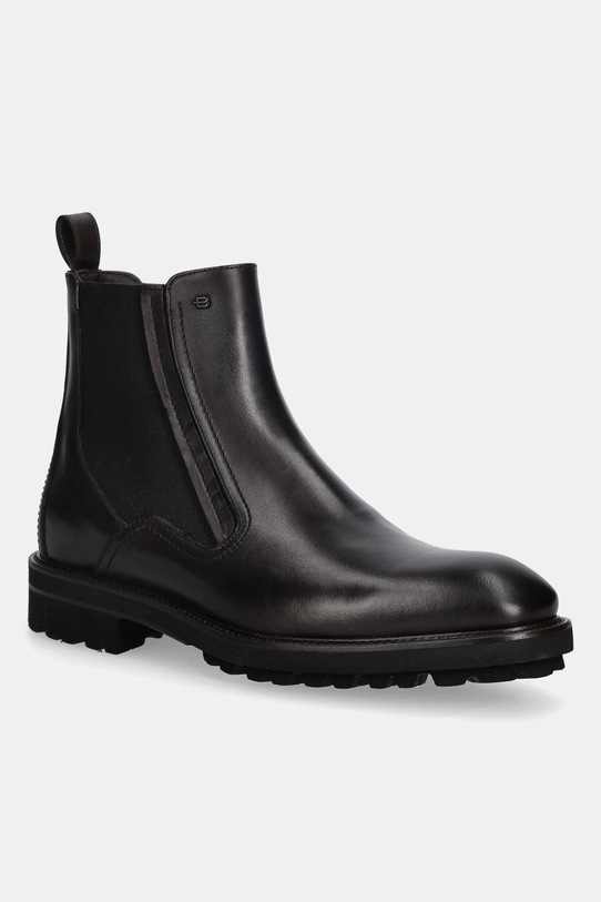 Baldinini sztyblety skórzane skóra licowa brązowy U6B026P1VITE.3000