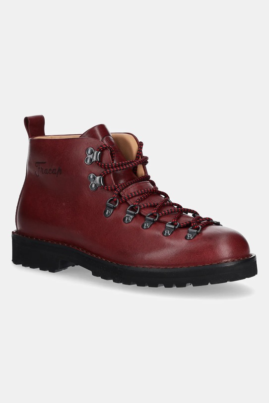 Fracap suede shoes Magnifico M120 casual maroon MAGNIFICO.M120