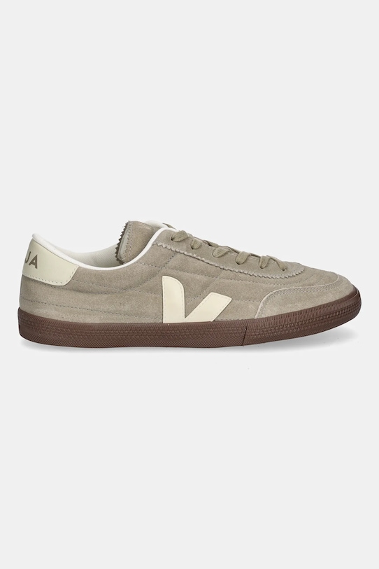 Kožené tenisky Veja Panenka FU0320901B béžová AW25