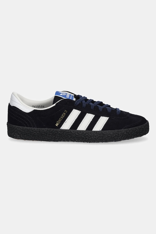 adidas Originals sneakersy zamszowe Munchen Ii Spzl JR1544 granatowy AW25