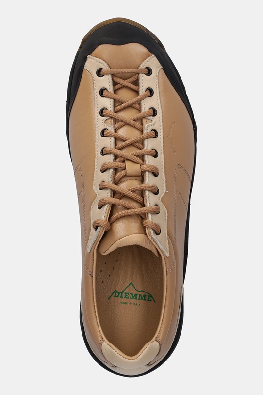 Diemme sneakersy skórzane movida beżowy DI25FWMOM.F01L001BEI