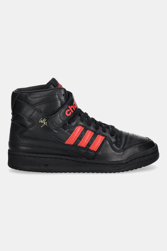 adidas Originals leather sneakers Chavarria Forum 84 HI KK3695 black AW25