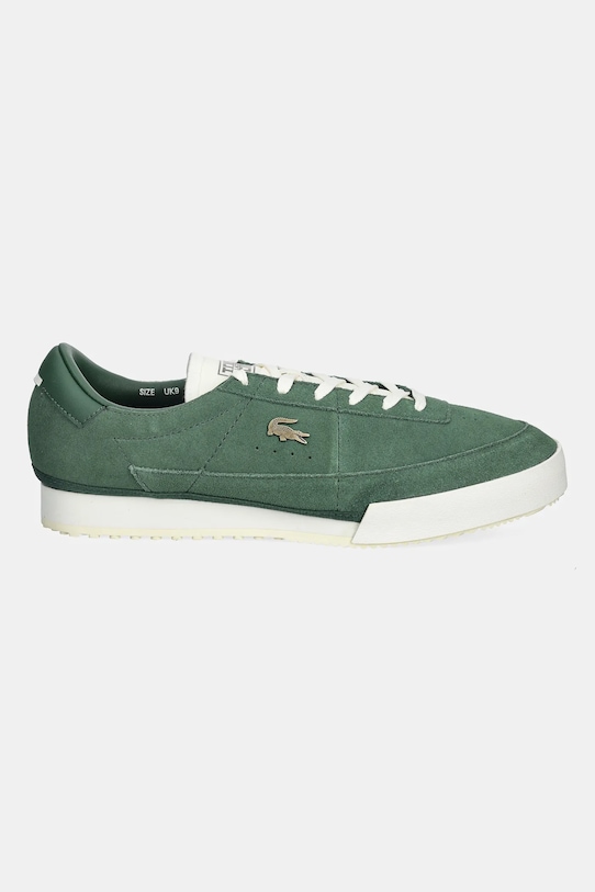 Lacoste sneakersy zamszowe AURA 50SMA0155 zielony AW25