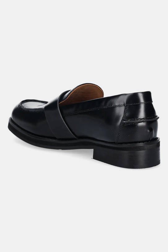 Obuwie Trussardi mokasyny skórzane N384S000923N.033 czarny