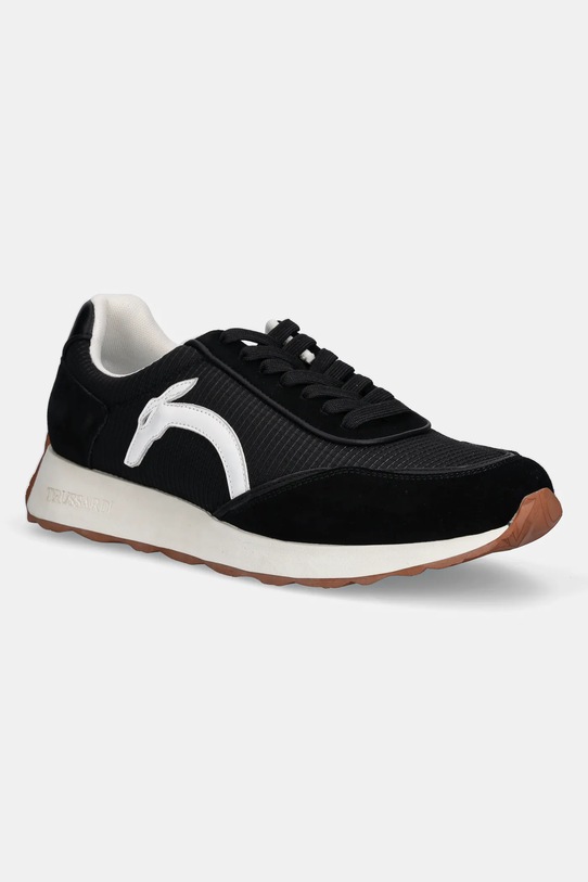 Кроссовки Trussardi замш чёрный N027S100927N.0Z3