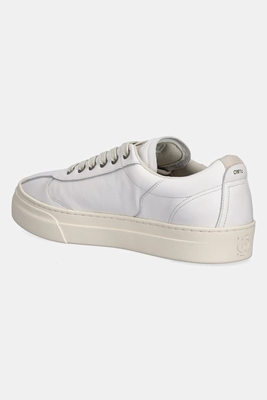 Shoes Stepney Workers Club leather sneakers Omni Dellow Calf Leather OM01500 white