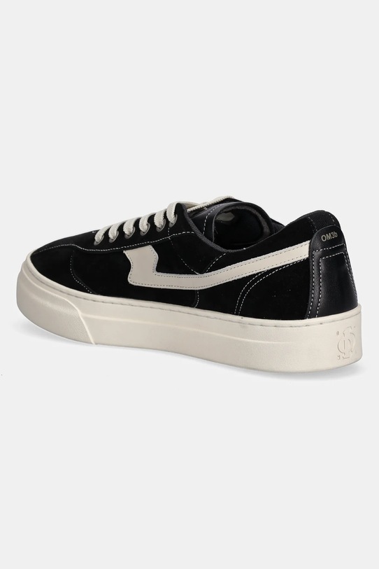 Obuwie Stepney Workers Club sneakersy zamszowe Omni Dellow S-Strike Silk Suede OM03015 czarny