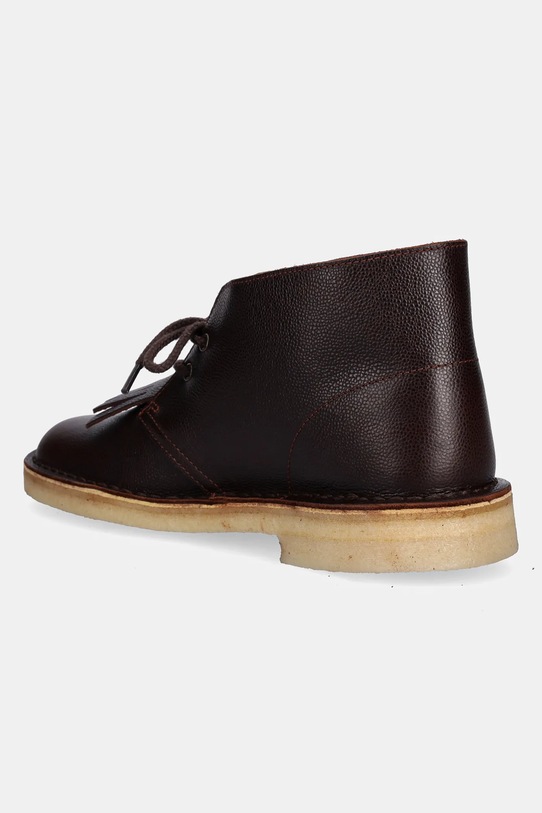 Obuwie Clarks Originals trzewiki skórzane Desert Boot 26183082 brązowy