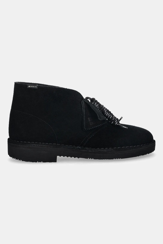 Clarks Originals półbuty zamszowe Desert BT GTX 26177857 czarny AW25