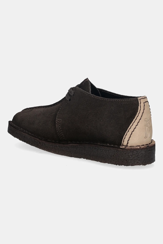 Obuwie Clarks Originals półbuty zamszowe Desert Trek 26178477 brązowy
