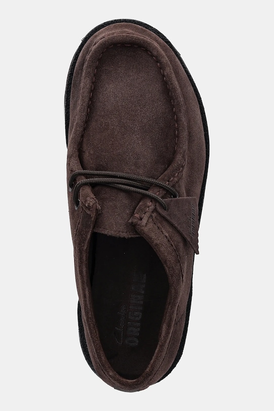 Clarks Originals półbuty zamszowe Meare Walla brązowy 26182840