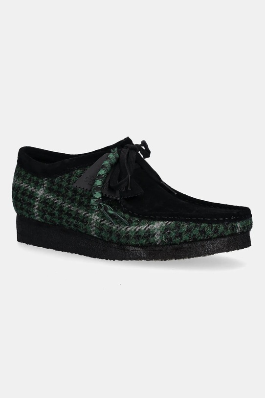 Clarks Originals półbuty Wallabee casual czarny 26182790