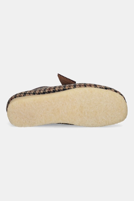 Clarks Originals półbuty wełniane Wallabee 26182791 brązowy