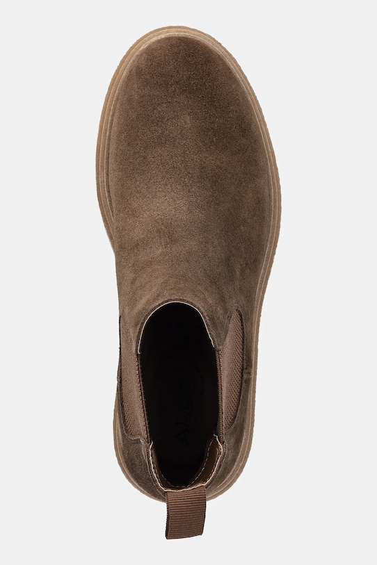 Aldo sztyblety zamszowe ZEDDYY/ 232 brązowy 14174559