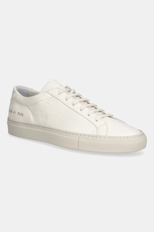 Common Projects sneakersy skórzane Achilles niska beżowy 2508.0506