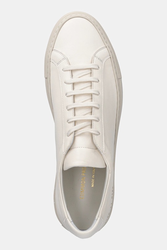 Common Projects sneakersy skórzane Achilles beżowy 2508.0506