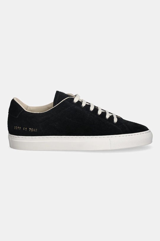 Common Projects sneakersy zamszowe Achilles Sport in Suede 2510.7547 czarny AW25