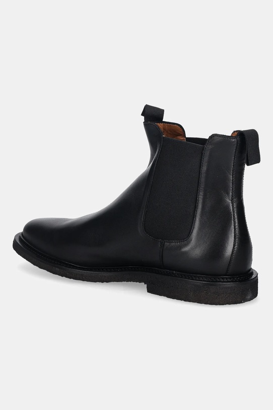 Obuwie Common Projects sztyblety skórzane Chelsea in Leather 2445.7547 czarny