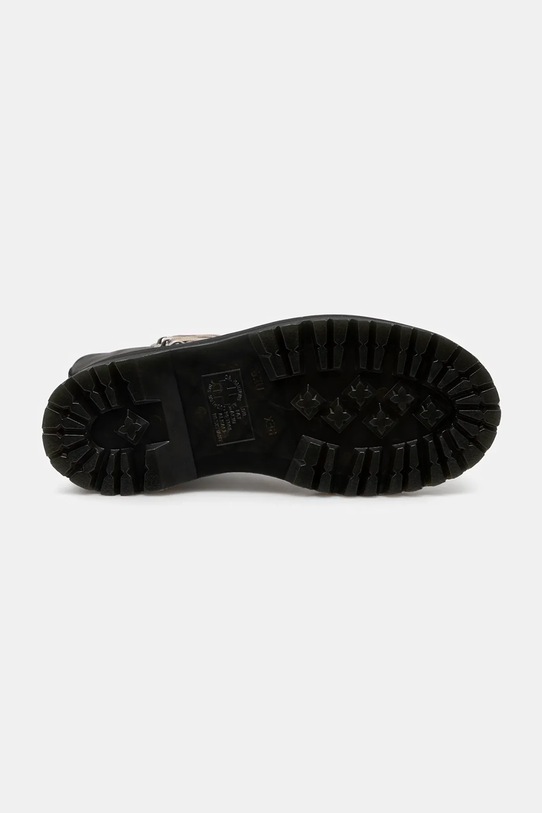 Високі черевики Rick Owens DRKSHDW x Dr. Martens 1B60 Quad Sole Pentalace Boot DM02E6811.0001 чорний