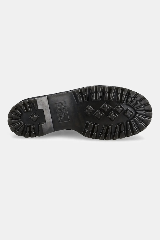 Kožené členkové topánky Rick Owens DRKSHDW x Dr. Martens Quad Sole Steel Toe Boot DM02E6813.9001 čierna