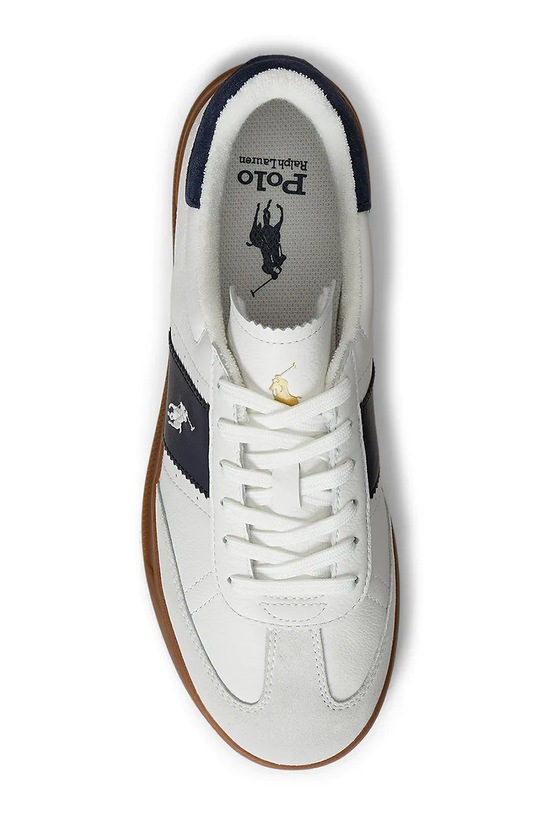 Polo Ralph Lauren sneakersy skórzane biały 809973706