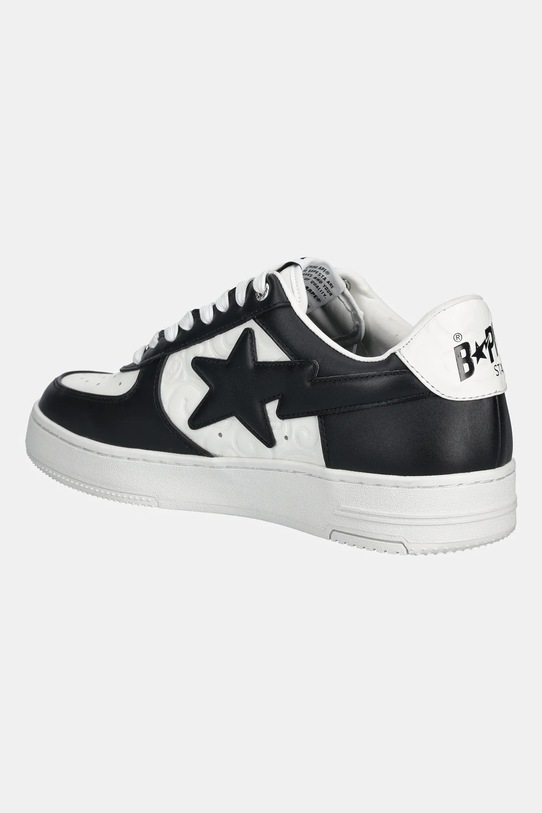 Obuwie A Bathing Ape sneakersy skórzane BAPE STA #3 1L30191305 czarny
