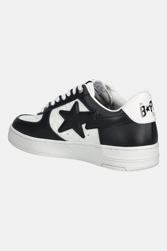 Obuwie A Bathing Ape sneakersy skórzane BAPE STA #3 1L30191305 czarny