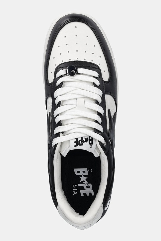 A Bathing Ape sneakersy skórzane BAPE STA #3 czarny 1L30191305