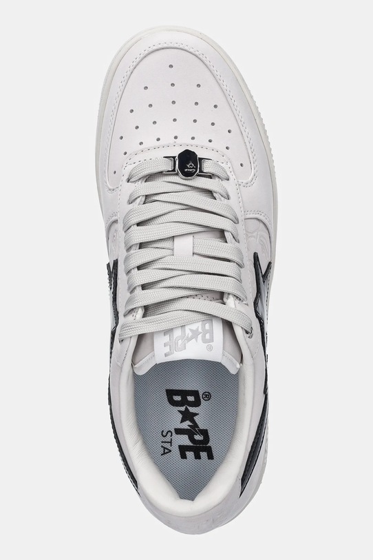 A Bathing Ape sneakersy skórzane BAPE STA #4 biały 1L30191310