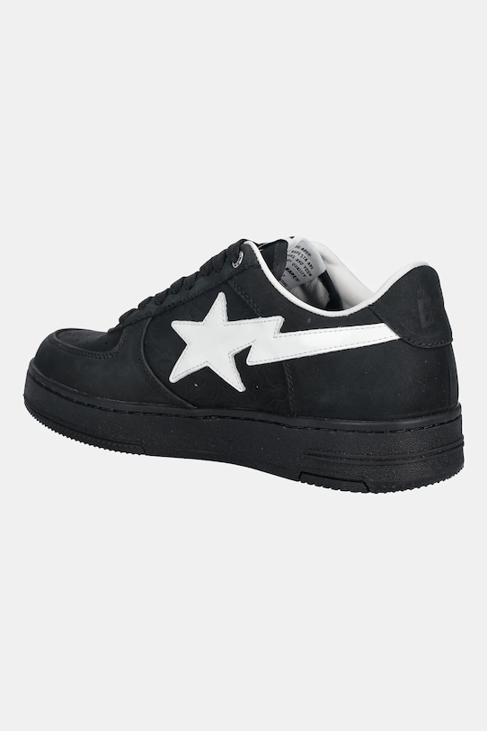 Obuwie A Bathing Ape sneakersy skórzane BAPE STA #4 1L30191310 czarny