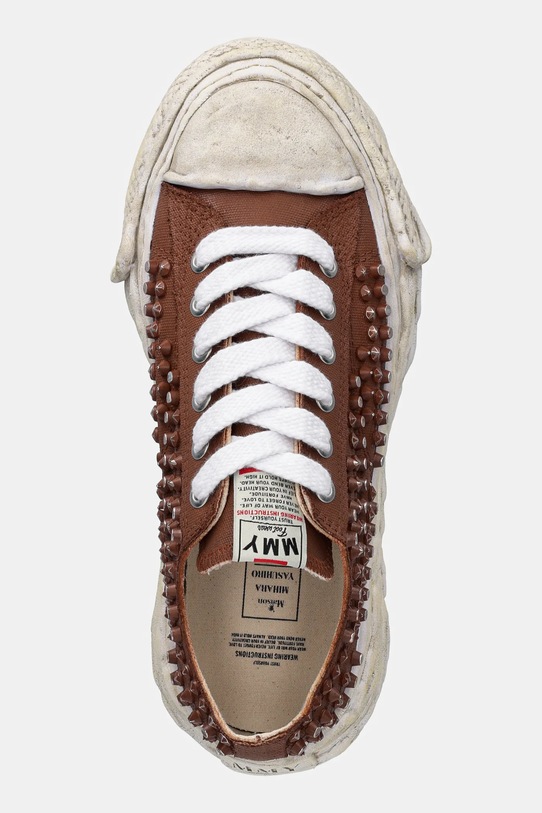 Maison MIHARA YASUHIRO tenisówki brązowy A15FW721