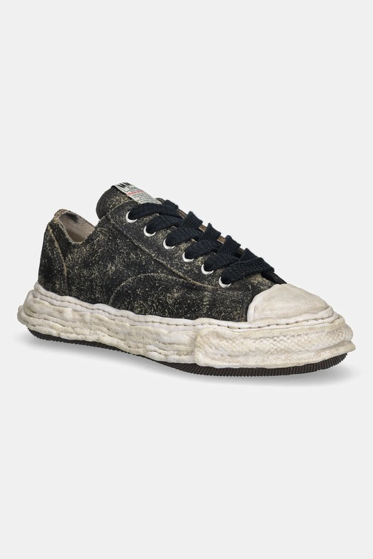 Maison MIHARA YASUHIRO tenisówki zamszowe czarny A15FW724