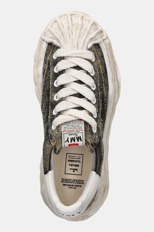 Maison MIHARA YASUHIRO tenisówki czarny A15FW728