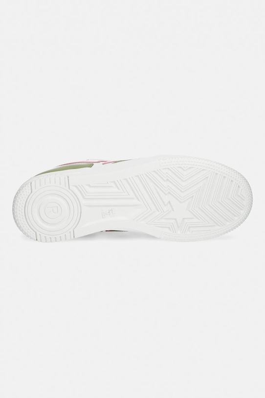 A Bathing Ape sneakers din piele BAPE STA ICON #2 001FWL301307M verde