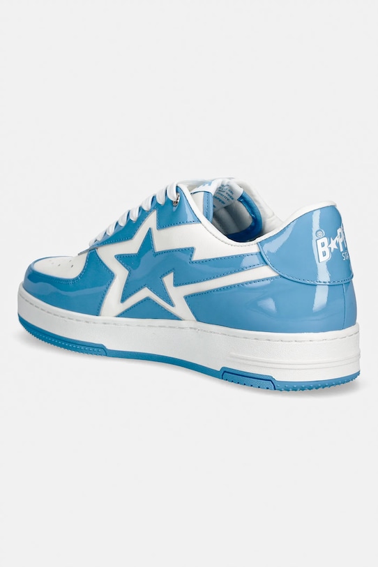 Încălțăminte A Bathing Ape sneakers din piele BAPE STA ICON #1 001FWL801305M albastru