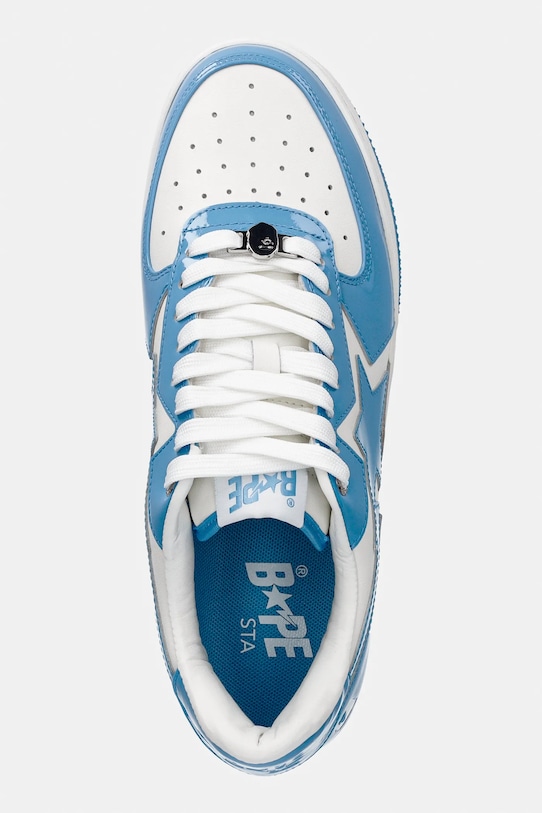 A Bathing Ape sneakers din piele BAPE STA ICON #1 albastru 001FWL801305M