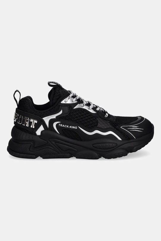 PLEIN SPORT sneakersy Track-King Chrome USC0843.STE003N.0270 czarny AW25