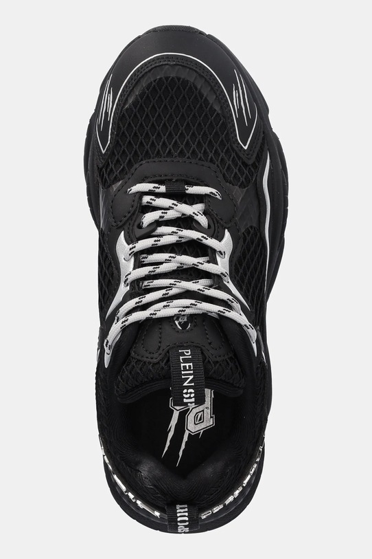 PLEIN SPORT sneakersy Track-King Chrome czarny USC0843.STE003N.0270